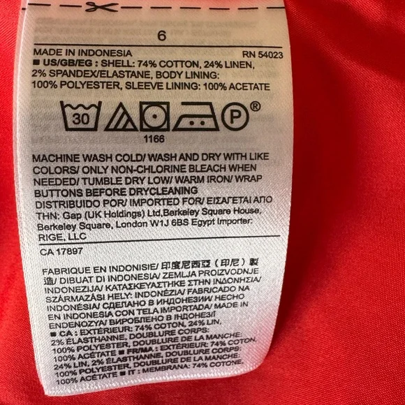 Women's Banana Republic Coral Color Blazer - Picture 6 of 8